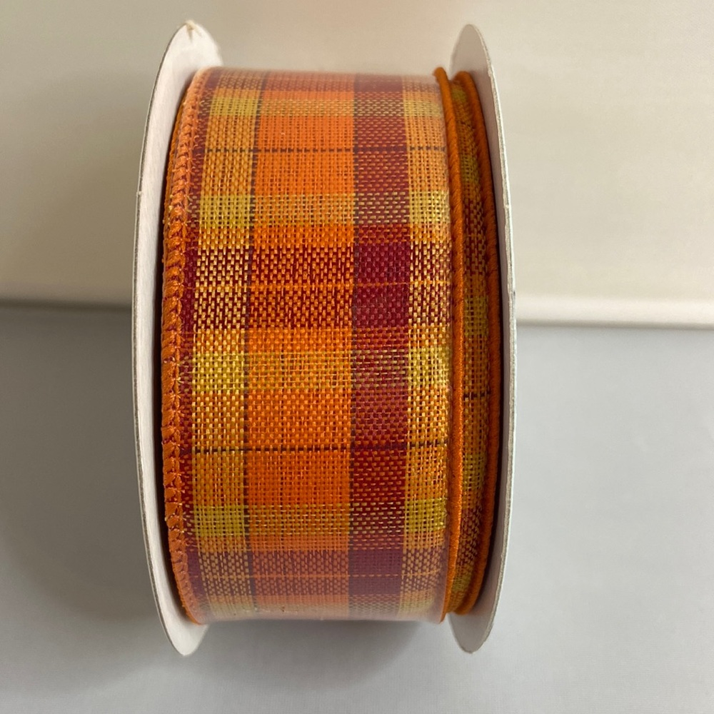 10 Yards of Expressions Fall Wired Ribbon